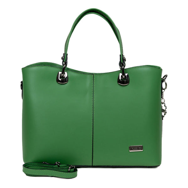 Leather Bag, Pretta-1556 Model Green