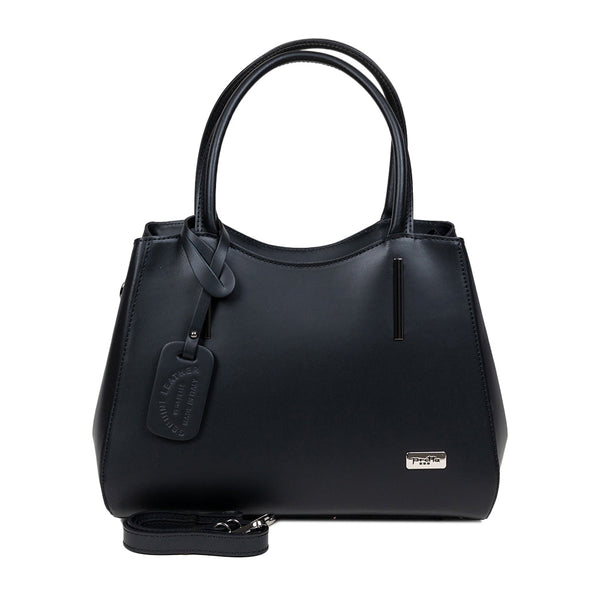 Leather Bag, Pretta- 8135 Model Black*