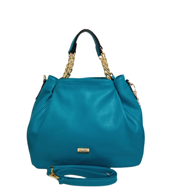 Bőrtáska, Pretta -214 modell Türkiz