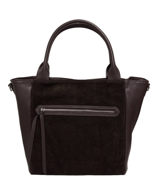 Bőrtáska, Pretta modell - 8368 Barna